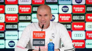 Zidane, en conferencia de Prensa.