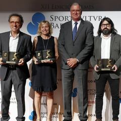 Ruth Beitia, Joaquim M. Puyal y Jordi Hurtado, ganadores