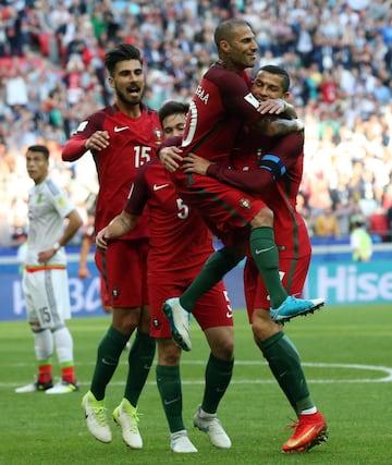 Las mejores postales del empate entre México y Portugal