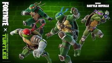 fortnite tortugas ninja skins