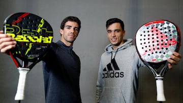 07/12/20 ENTREVISTA ALEJANDRO GALAN Y JUAN LEBRON JUGADORES PADEL 
