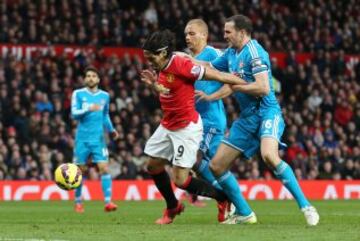 El colombiano fue protagonista de la victoria 2-0 sobre Sunderland. 