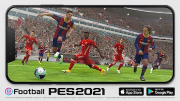 eFootball PES 2021 Mobile, ya disponible en smartphones