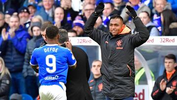 Defoe elogia a Alfredo Morelos