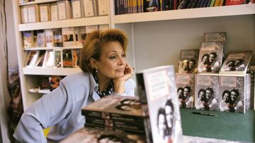 Carmen Sevilla en la Feria del Libro de Madrid