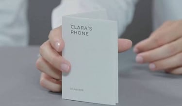 Un móvil hecho de papel, el teléfono Paper Phone de Google