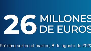 Euromillones 8 agosto 2023 comprobar