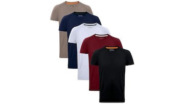 Camisetas básicas de colores para hombre de Merish