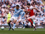 Pep Guardiola’s team are three points behind with a game in hand. Arsenal have the extra pressure of playing in Europe.