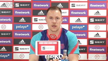 Ter Stegen: "Hemos hecho un gran esfuerzo por estar aquí"