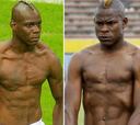 Balotelli y su doble de Ecuador