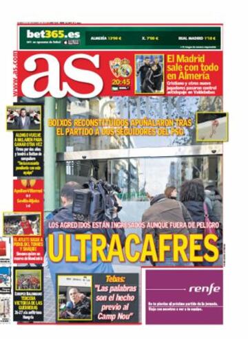 Las portadas de AS de diciembre