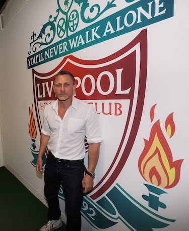 Desde hace ya bastante tiempo, el actor de 007 es fanático de el club 'Red' y constantemente acude a los partidos.