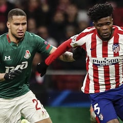 Thomas volvió a gobernar el centro del campo del Atlético