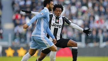 Cuadrado figura: asistencia ante la Lazio y 180 minutos en 2017