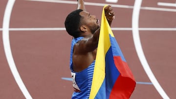 Anthony Zambrano, el número 1 del mundo en los 400 metros