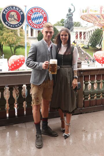 Joshua Kimmich y Lina Meyer.