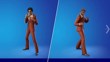 Los skins Bruno Mars y Anderson .Paak con sus estilos &quot;Magnate&quot; in-game