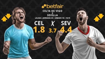 RC Celta de Vigo vs. Sevilla FC: horario, dónde ver, pronósticos y clasificación