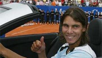 <b>MEGAESTRELLA.</b> Rafael Nadal garantiza buen tenis y títulos allí donde va.