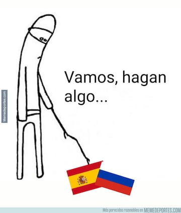 Los mejores memes del España-Rusia