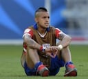 Vidal: "Lo dimos todo, pero en los penaltis dependes del azar"