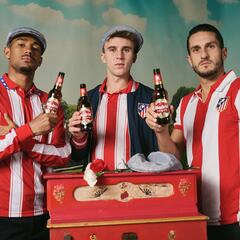 Koke y Barrios ejercen de cicerones de Lino por San Isidro