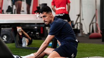 Míchel se refuerza antes de la visita al Atlético de Madrid