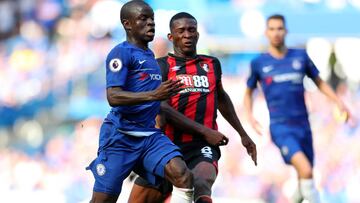 Lerma juega 90' en la derrota de Bournemouth ante Chelsea