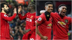 Liverpool v Man Utd: How Rashford & Martial compare to Salah & Mane