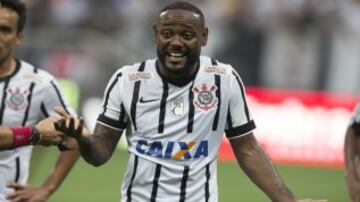 Vágner Love: El delantero fue seleccionado brasileño y hoy junto a Corinthians quiere volver a brillar.