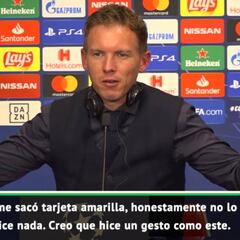 El técnico del Leipzig carga contra Mateu: "¿Has visto algún Clásico que haya pitado?"