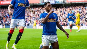 Alfredo Morelos anota y le da la victoria a Rangers