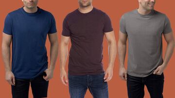 Este set de cinco camisetas suma más de 15.000 valoraciones en Amazon