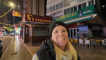 Británica en Benidorm