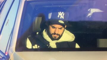 Isco se somete a pruebas médicas por el golpe sufrido