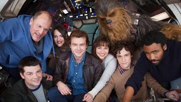 Primera foto de todo el elenco del spin off de Star Wars sobre Han Solo