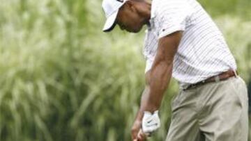 AL ACECHO. El norteamericano Tiger Woods, segundo clasificado, se disputará el título con el irlandés Harrington.