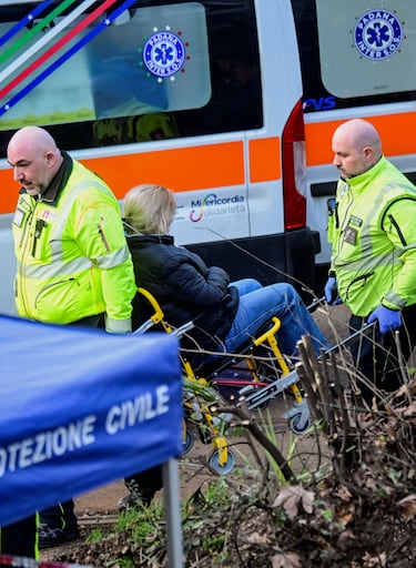 Accidente de tranvía en Milán.
