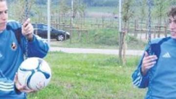 <b>LA MANIJA. </b>Camacho y Baena dirigirán el juego de España.