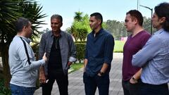 Carlos Queiroz visit&oacute; las sedes de Medell&iacute;n, Nacional y Rionegro &Aacute;guilas.