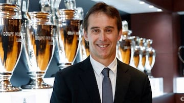 Lopetegui con el Real Madrid.