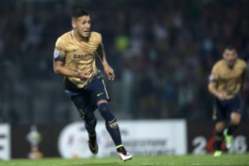 Jugó con Pumas del Clausura 2014 al Apertura 2016