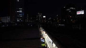 Imagen de la estación de tren de Shinagawa, en Tokio.