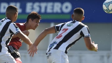 Doblete de Flabian Londoño ante Central Córdoba