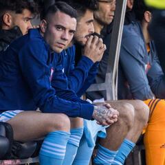 Iago Aspas estará de baja "entre cuatro y seis semanas" más