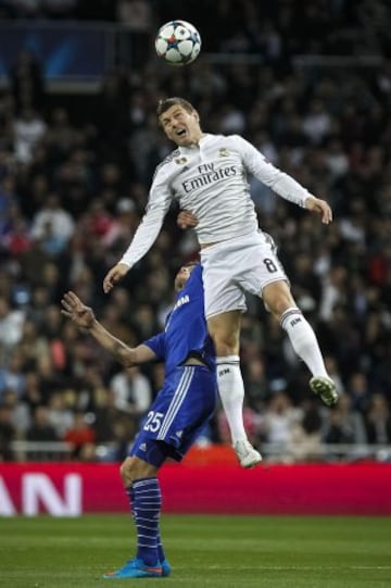 Toni Kroos y Klaas-Jan Huntelaar.