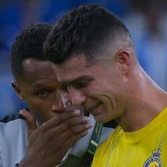 Cristiano, a lágrima viva