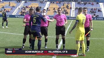 Resumen y goles del UCAM Murcia vs Villarreal B de Primera RFEF