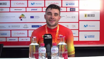 Iñigo González, en los Campeonatos de España celebrados en Mallorca.